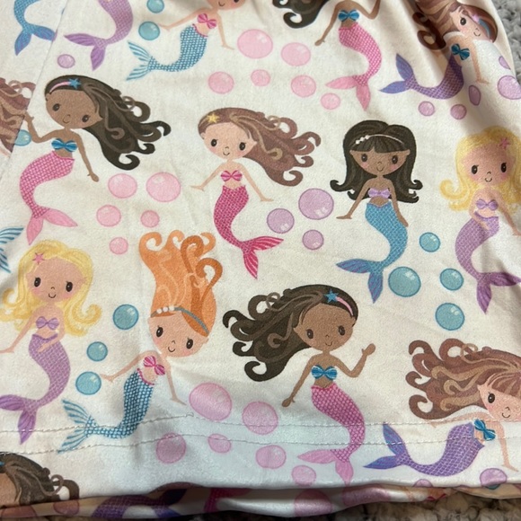 Pete and Lucy Mermaids Girls Romper 7/8 - Picture 5 of 5